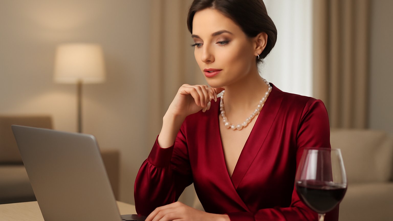 Glamour in the Time of Zoom: Redefining Evening Work Style