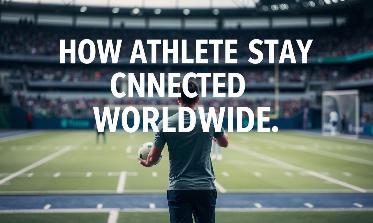 How Athletes Stay Connected Worldwide: The Tech They Swear By