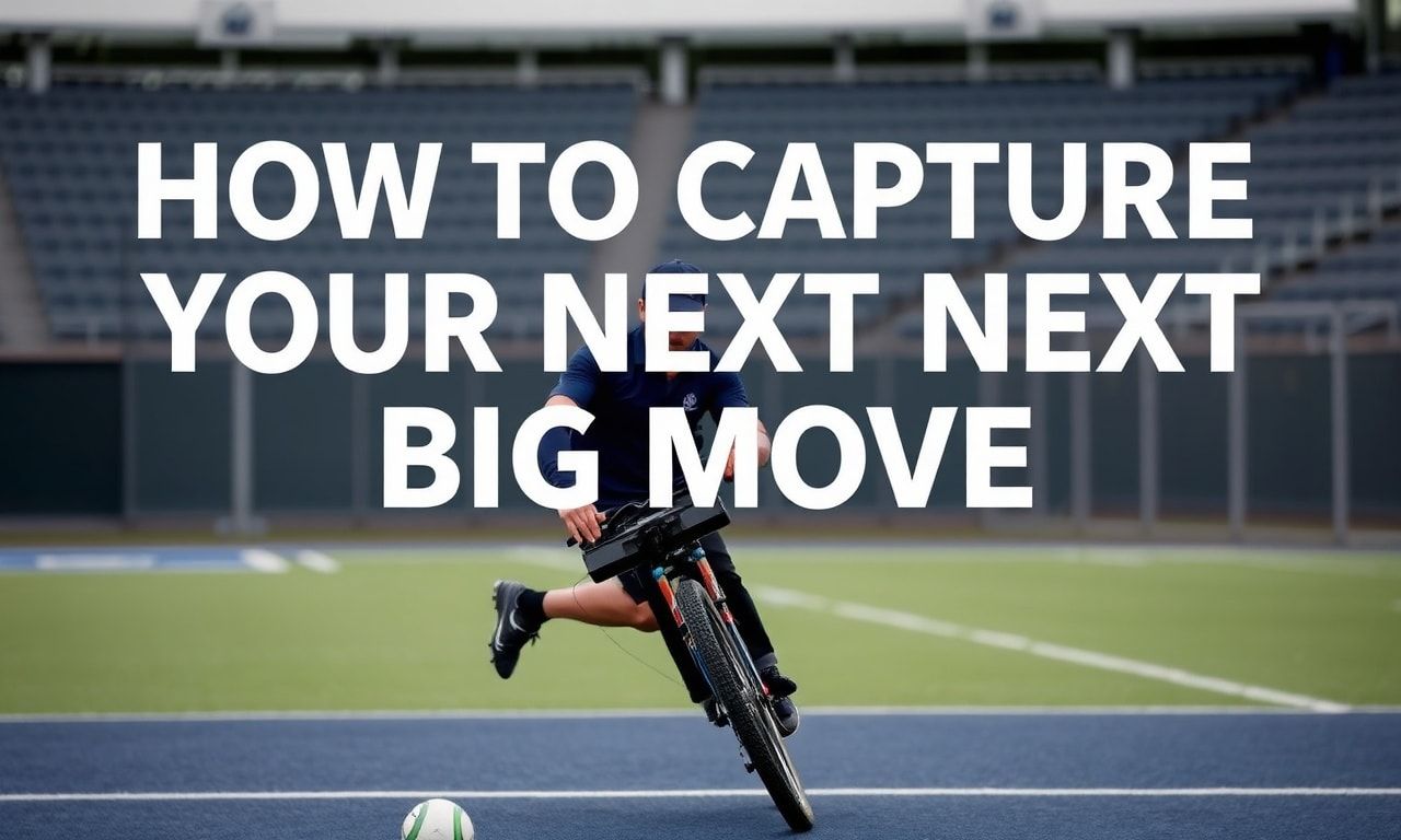 How to Capture Your Next Big Move: Sports Filming Tips