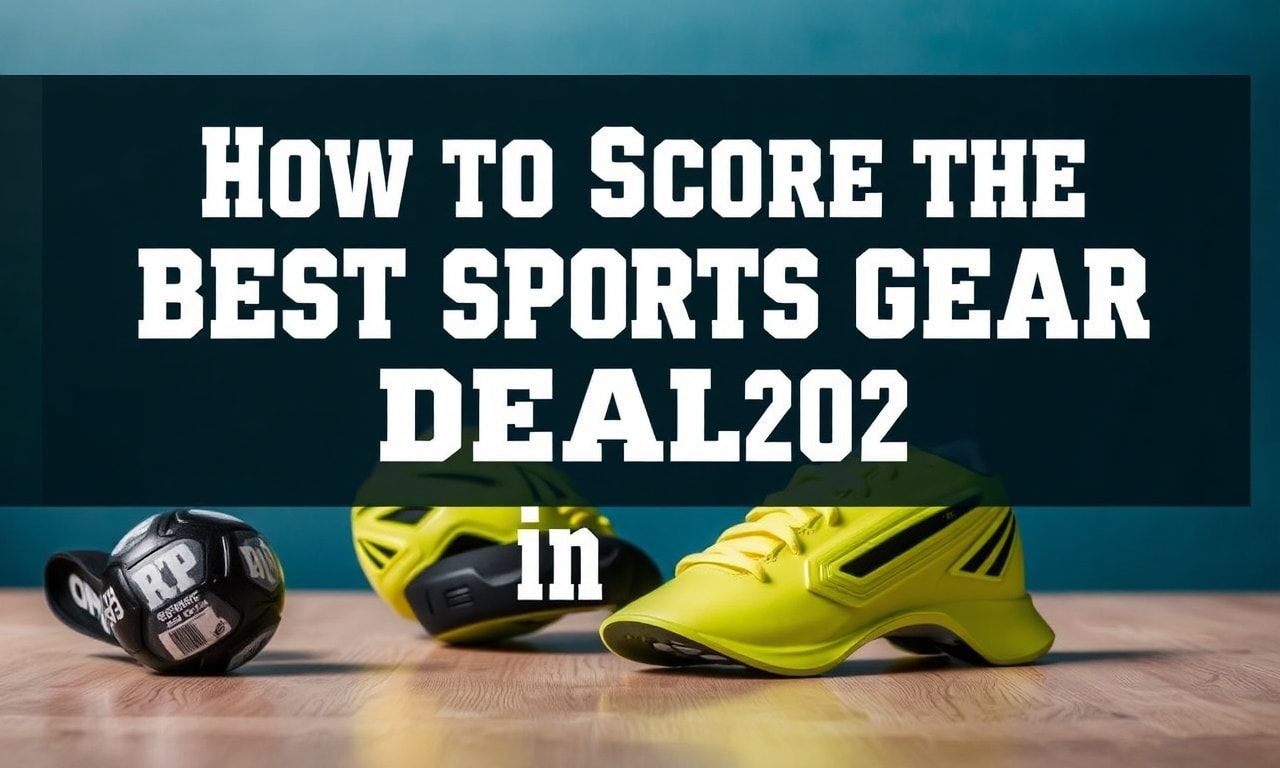 How to Score the Best Sports Gear Deals in 2026