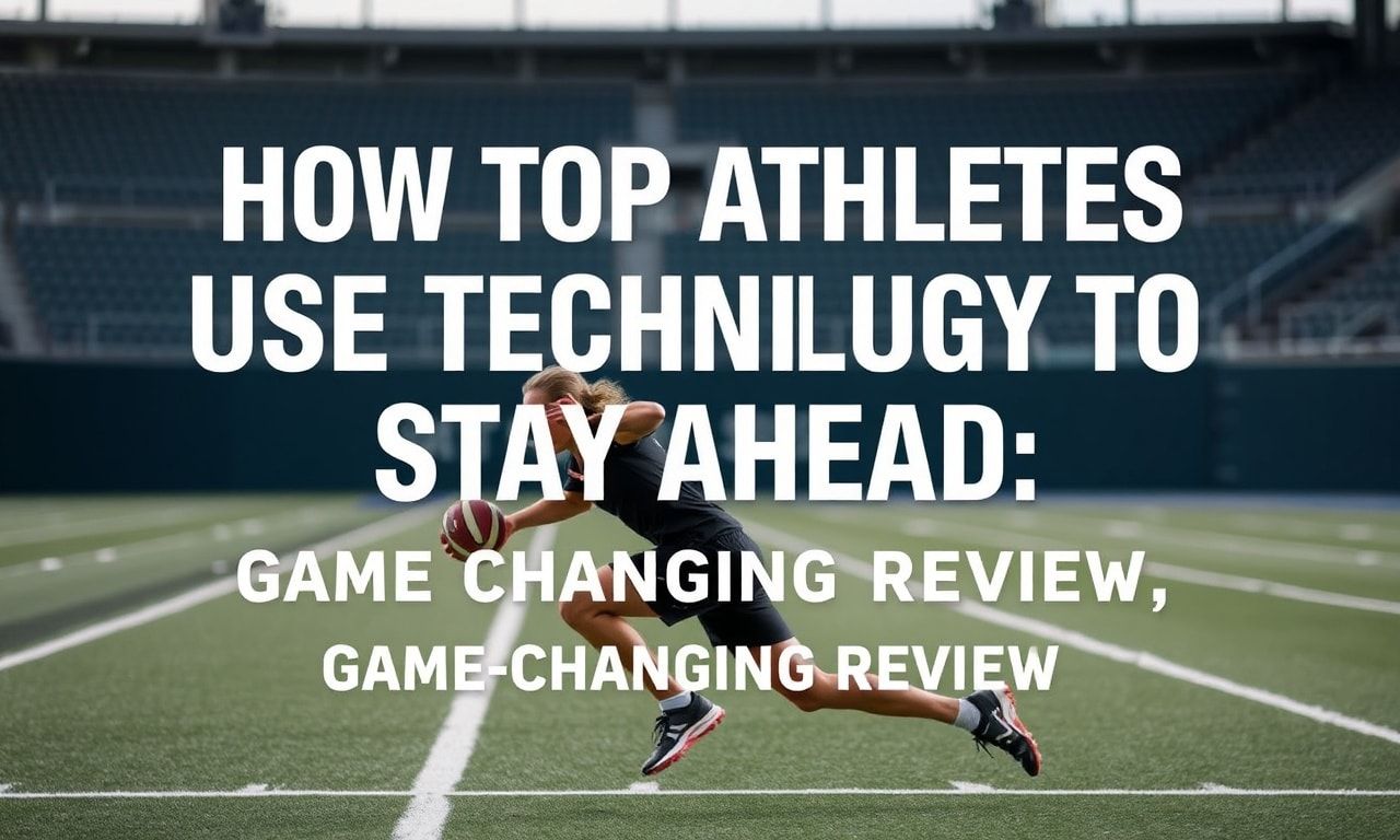 How Top Athletes Use Tech to Stay Ahead: A Game-Changer Review