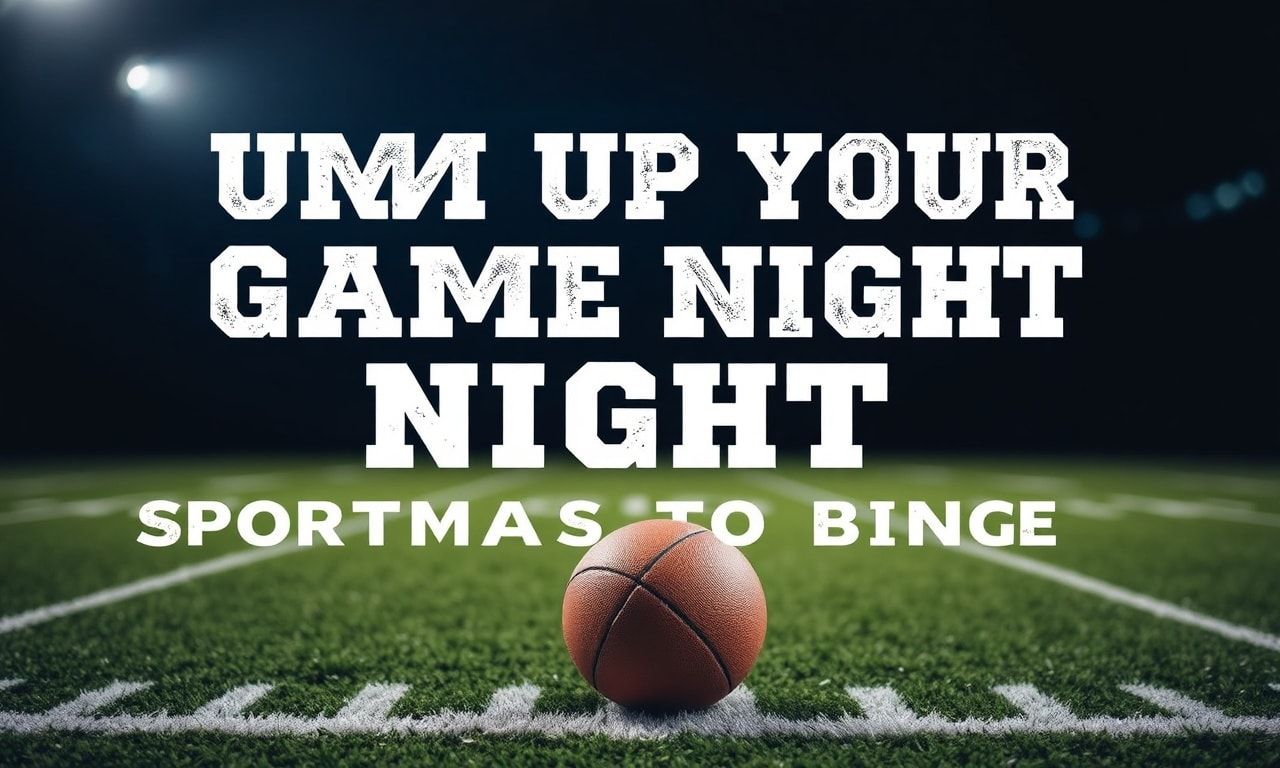 Pump Up Your Game Night: Sports Dramas to Binge