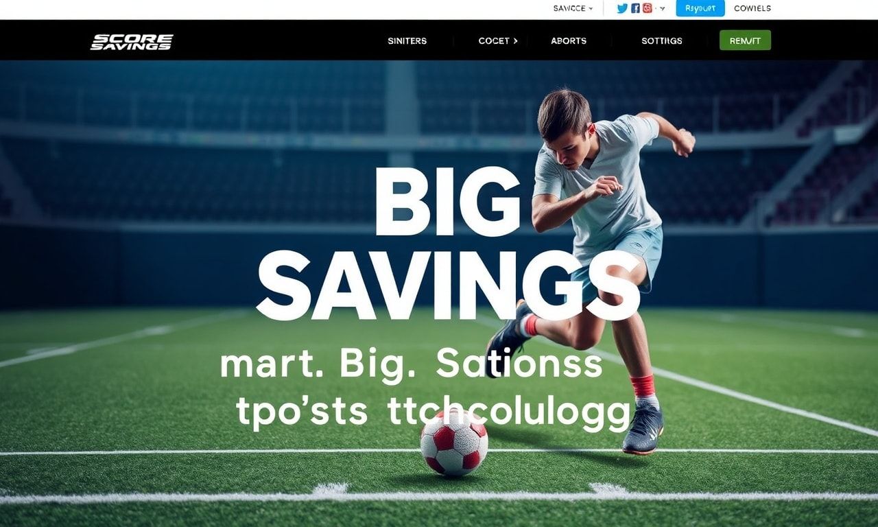 Score Big Savings: Smart Shopping for Sports Tech